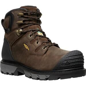 KEEN Utility Camden 6" Composite Toe Work Boots Waterproof Brown Size 10 EE New